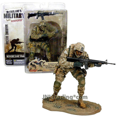 Year 2005 Military Redeployed 6" Soldier Figure MARINE RECON (African American)