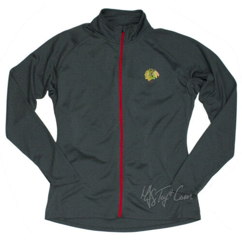 NWT NHL Chicago Blackhawks National Hockey League Women Light Full Zip Jacket L