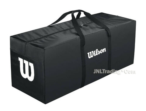 NEW Wilson Large Capacity Equipment Bag 40x15x15" Black & Full Length Zipper