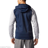 Adidas Men Tech Fleece Full Zip Hoodie Fleece Climawarm Training Jacket $65