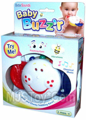 NEW Graco BebeSounds Baby Buzz'r Calm Fussing Baby Buzzer teething Classical