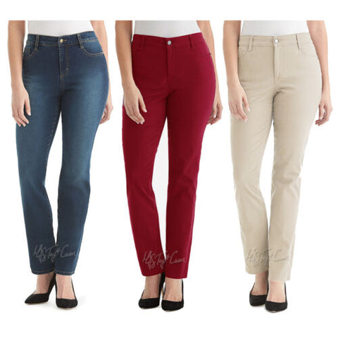 NWT Bandolino Amy The comfort Slim Jean Deluxe super stretch tapered Leg Denim