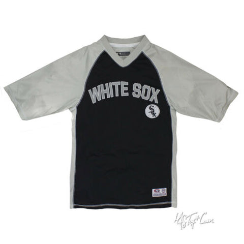 NWT Chicago White Sox Major League Baseball Men V-Neck Raglan Jersey MLB S/L