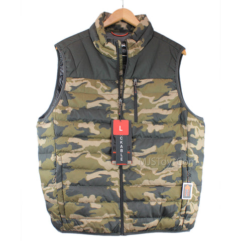 Hawke & Co. Outfitter Pro Series Packable Duck Down Camo Puffer Men's Vest
