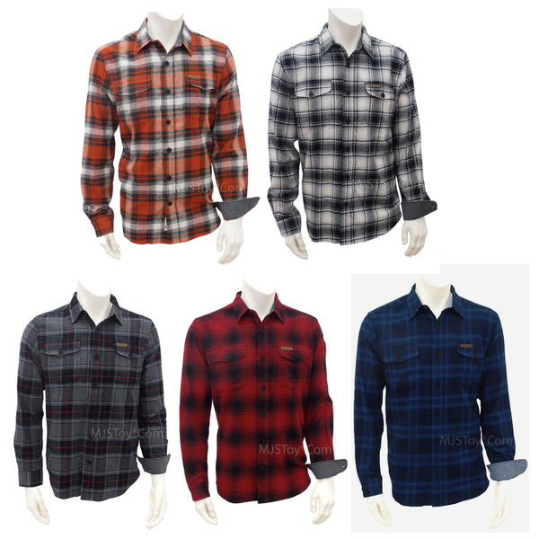 シャツ FIELD&STREAM FLANNEL SHIRTS 1980s M Field & Stream Soft Plaid Button Front Long Sleeve Cotton Flannel