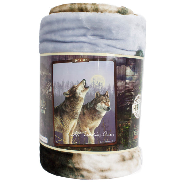AMERICAN HERITAGE ROYAL PLUSH RASCHEL THROW SUPER SOFT WARM