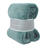 Berkshire Life Ultralush Velvety Soft Plush Warmest Blanket Green (Queen)