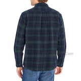 Eddie Bauer Men's Lightweight Cotton Bristol Flannel Long Sleeve Shirt