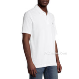 IZOD Men's Classic White Cotton Blend Short Sleeve Polo shirt