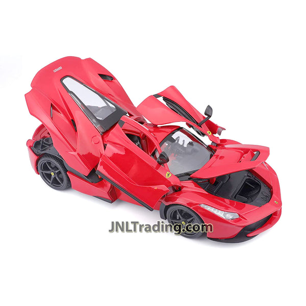 Maisto Special Edition Series 1:18 Scale Die Cast Car - Red Hybrid Sport  Convertible FERRARI SF90 SPIDER with Display Base