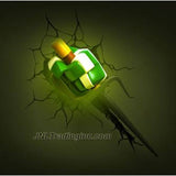 3DLightFX Teenage Mutant Ninja Turtles TMNT Series 3D Deco Night Light - RAPHAEL HAND with SAI