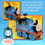 TOMY Year 2004 Thomas and Friends 5-1/2 Inch Tall Train - THOMAS PUSH N GO