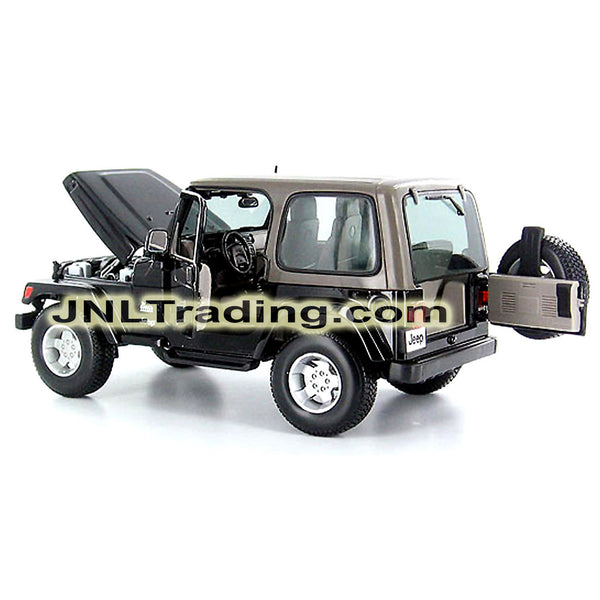Maisto 1/18 Jeep Sahara ジープ ラングラー サハラ 1/18 Maisto Jeep Wrangler Sahara (Black) Diecast Car Model