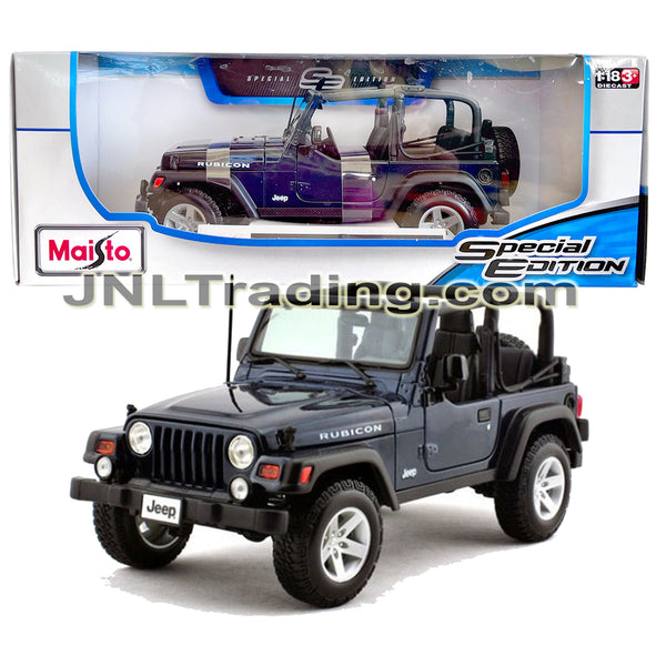 Maisto Special Edition Series 1:18 Scale Die Cast Car - Dark Blue