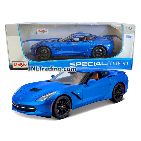 Maisto Special Edition Series 1:18 Scale Die Cast Car - Metallic Blue – JNL  Trading