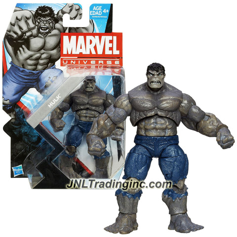 Hasbro Year 2013 Marvel Universe Series 5 Single Pack 4-1/2 Inch Tall Action Figure Set #021 - GREY HULK