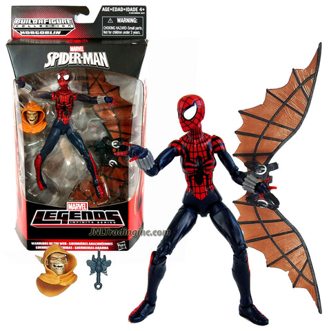 Hasbro Year 2015 Marvel Legends Infinite Hobgoblin Series 6" Tall Action Figure - Warriors of the Web SPIDER-GIRL with Hobgoblin's Head and Wingpack