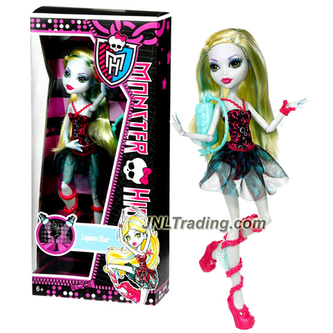 Mattel Year 2012 Monster High Dance Class Series 11 Inch Doll Set - Daughter of The Sea Monster LAGOONA BLUE in Classical Ballet Outfit with Purse
