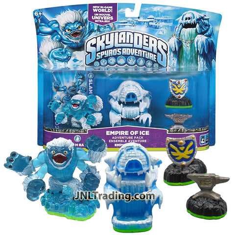 Activision Skylanders Spyro's Adventure Pack EMPIRE OF ICE with SLAM-BAM, Anvil Rain and Sky-Iron Shield