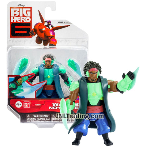 Year 2014 Disney Big Hero 6 Movie Series 4 Inch Tall Action Figure : WASABI NO-GINGER with Plasma Blades