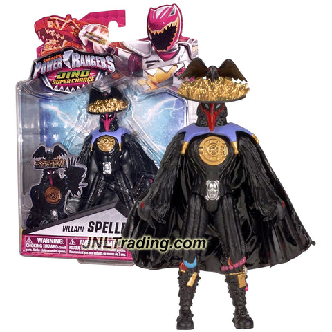 Bandai Year 2015 Saban's Power Rangers Dino Super Charge Series 5 Inch Tall Action Figure - Villain SPELLBINDER