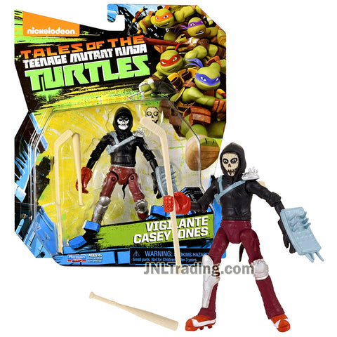 Year 2017 Tales of the Teenage Mutant Ninja Turtles TMNT Series 5 Inch Tall Figure - VIGILANTE CASEY JONES with Mask, Baseball Bat and Hockey Stick