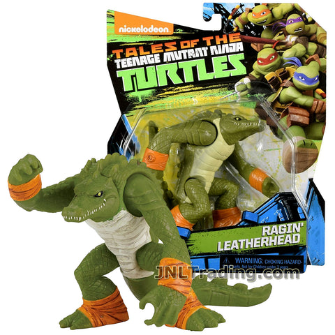 TMNT Year 2017 Tales of Teenage Mutant Ninja Turtles Series 5 Inch Tall Figure - RAGIN' LEATHERHEAD with Removable Tail