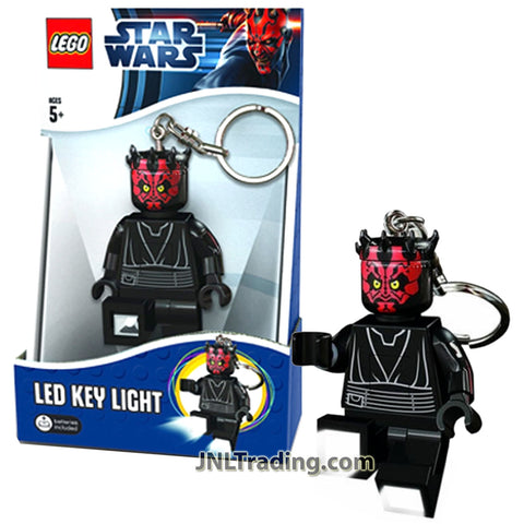 Year 2012 LEGO Star Wars LGL-KE13 DARTH Maul Minifigure LED Lite Key Chain Light