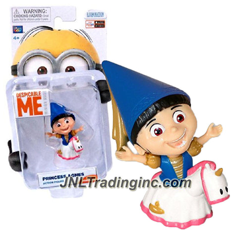 Thinkway "Despicable Me - Minion Made" Movie Series 2-1/2 Inch Tall Poseable Action Figure - PRINCESS AGNES