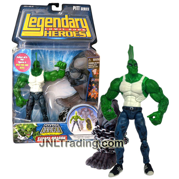 Year 2007 Comic Book Legendary Heroes Pitt Series 7 Inch Figure
