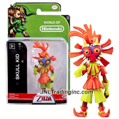 Jakks Pacific Year 2015 World of Nintendo "The Legend of Zelda" Series 3 Inch Tall Mini Figure - SKULL KID