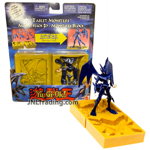 Year 2004 YU-GI-OH! Tablet Monsters Series 4 Inch Tall 3-D Model Action Figure - Lord of RED (Joey) with Tablet Case