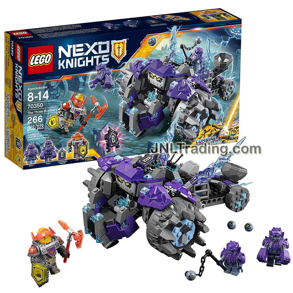 Year 2017 Lego Nexo Knights Series Set #70350 THE THREE BROTHERS