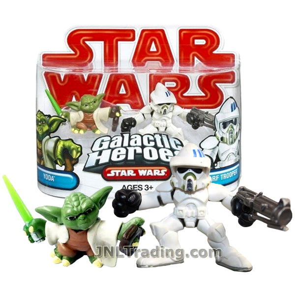 Year 2009 Star Wars Galactic Heroes Series 2 Pack 2 Inch Figure