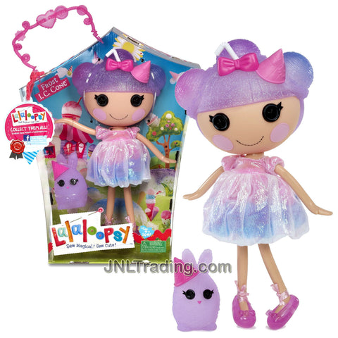 Lalaloopsy Sew Magical! Sew Cute! 12 Inch Tall Button Doll - Frost I.C. Cone with Pet Bunny