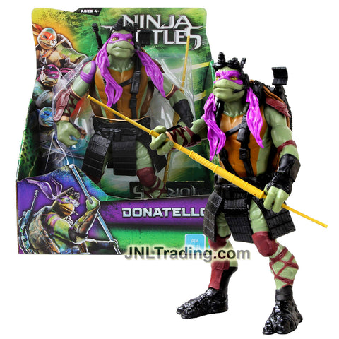 Year 2014 Teenage Mutant Ninja Turtles TMNT Movie Series 11 Inch Tall Figure - DONATELLO with Bo Staff