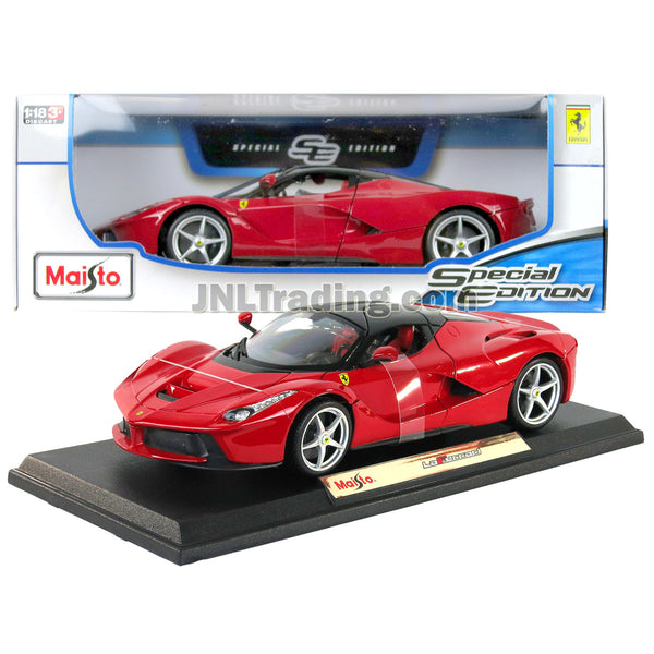 Maisto Special Edition Series 1:18 Scale Die Cast Car - Red Color Grand  Touring Sports Coupe FERRARI CALIFORNIA T (Dimension: 9 x 4 x 2-1/2)