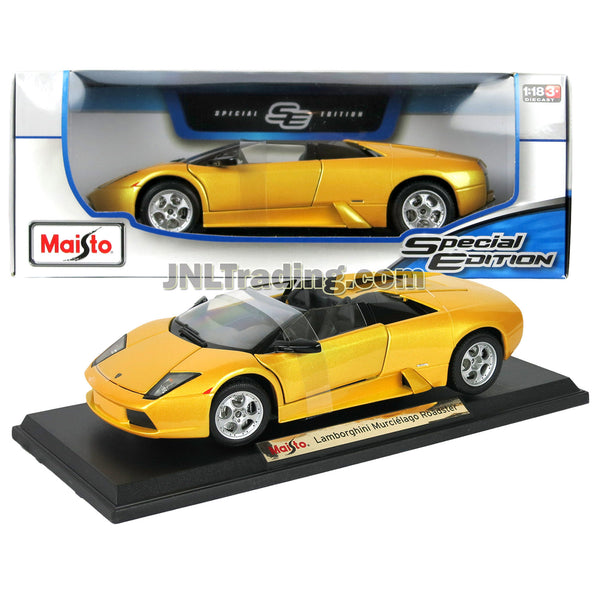 Maisto Special Edition Series 1:18 Scale Die Cast Car - Gold