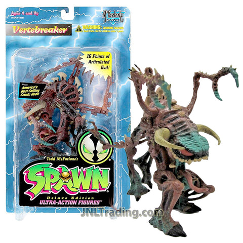 Year 1995 McFarlane Toys Spawn Series 7 Inch Tall Figure - VERTEBREAKER with 16 Points of Articulated Evil