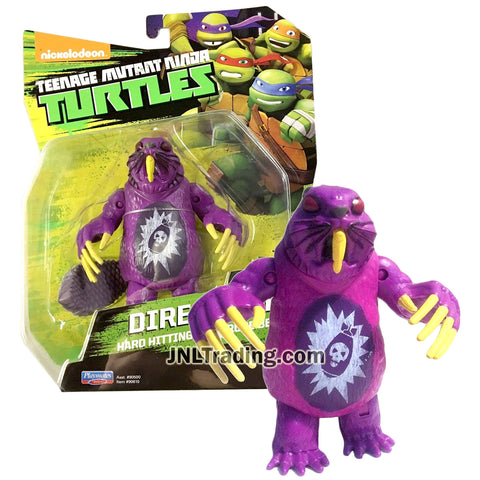 Year 2015 Teenage Mutant Ninja Turtles TMNT 4.5 Inch Tall Figure - Hard Hitting and Crude DIRE BEAVER