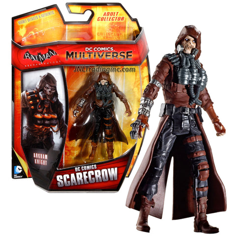 Mattel Year 2014 DC Comics Multiverse "Batman Arkham Knight" Series 4 Inch Tall Action Figure - Villain SCARECROW