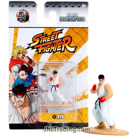 Jada Toys Street Fighter Nano Metalfigs Series 2 Inch Tall Die Cast Metal Figure - SF1 RYU