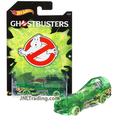 Year 2016 Hot Wheels Ghostbusters Series 1:64 Scale Die Cast Car Set 8/8 - Green POWER ROCKET