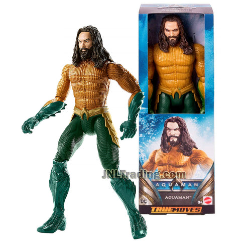 DC Comics Year 2018 Aquaman Series 12 Inch Tall Figure - AQUAMAN FXF91 with 11 Points of Articulation