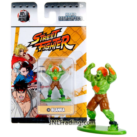 Jada Toys Street Fighter Nano Metalfigs Series 2 Inch Tall Die Cast Metal Figure - SF5 BLANKA