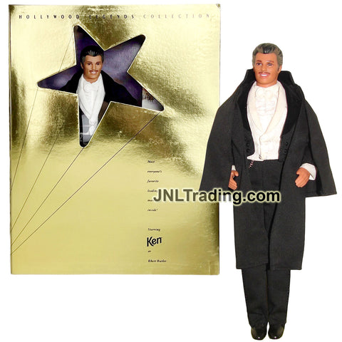 Year 1994 Barbie Hollywood Legends Collection Gone With The Wind Series 12 Inch Doll - KEN as RHETT BUTLER in Tuxedo and Cape Coat with Doll Stand