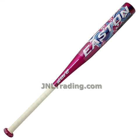 Easton Fast Pitch Softball Bat with Cushioned Grip - FASTPITCH WAVE PINK FP53, 2-1/4" Diameter, Aluminium Alloy, 1.20 BPF, Length/Weigth: 29"/18 oz (Approved for ASA, USSSA, NSA, ISA and ISF)