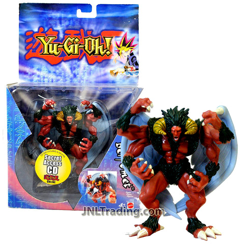 Year 2004 Yu-Gi-Oh! Series 5 Inch Tall Action Figure - BERFOMET with Secret Access CD
