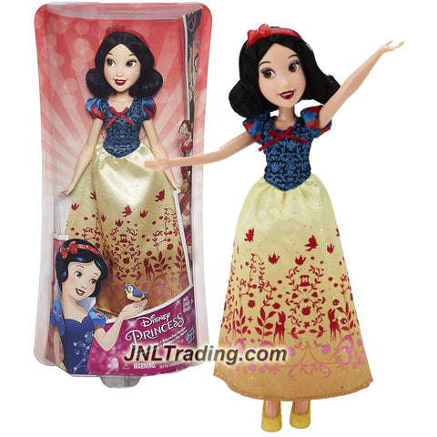 Hasbro Year 2015 Disney Princess Royal Shimmer Series 12 Inch Doll Set - SNOW WHITE with Headband