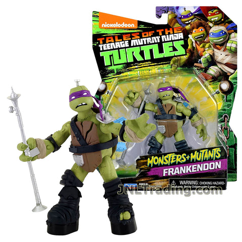 TMNT Year 2017 Tales of Teenage Mutant Ninja Turtles Monsters + Mutants Series 5 Inch Tall Figure - FRANKENDON with Staff